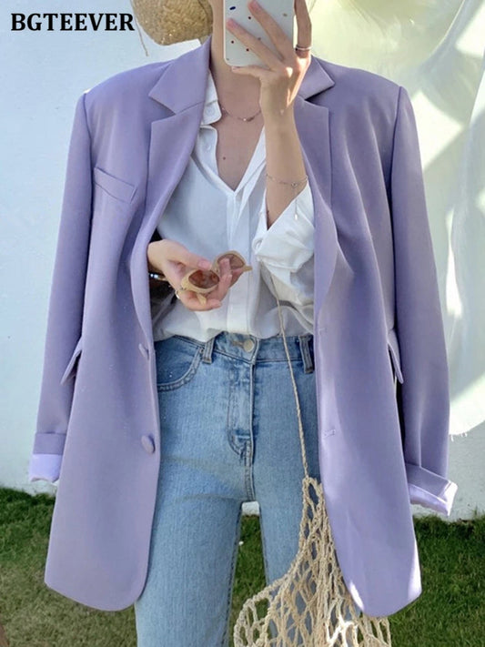 Blazer Mujer Oversize | Corte Relajado