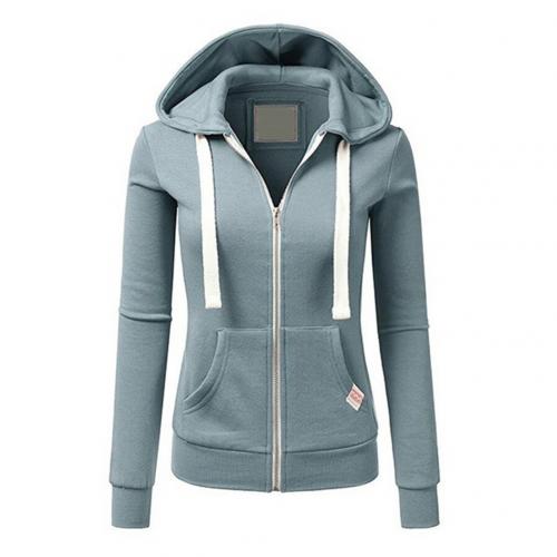 Sudadera con Cremallera de Mujer | Bolsillo Canguro