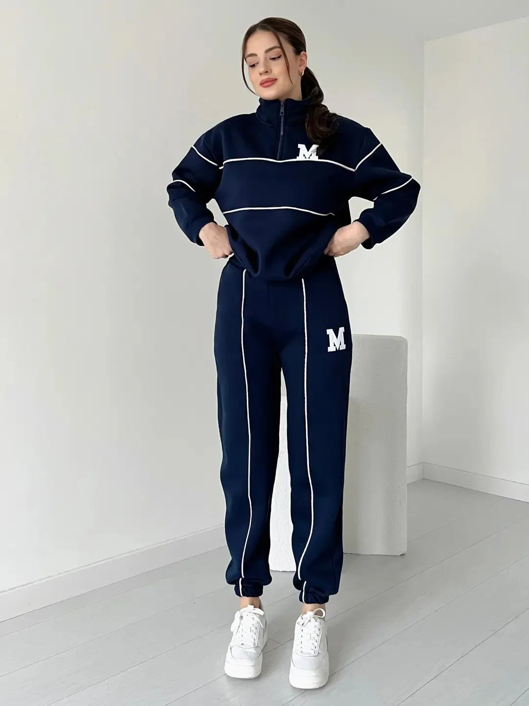 Conjunto de Mujer Dos Piezas | Sudadera con Cremallera