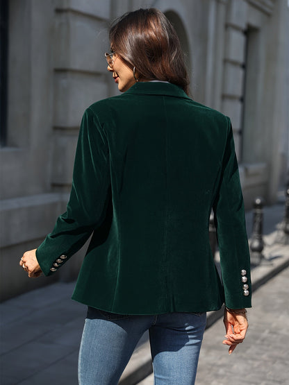 Blazer de mujer cruzado | Botones dorados