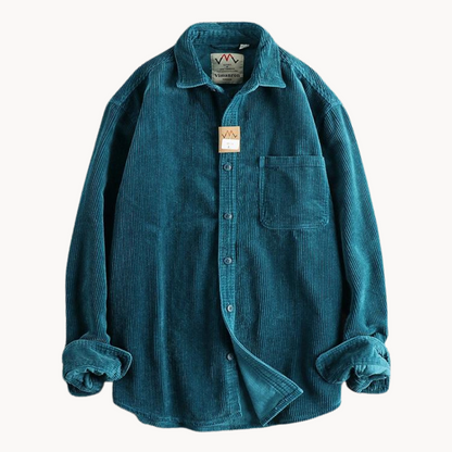 Camisa Casual Abotonada de Hombre | Con Bolsillo