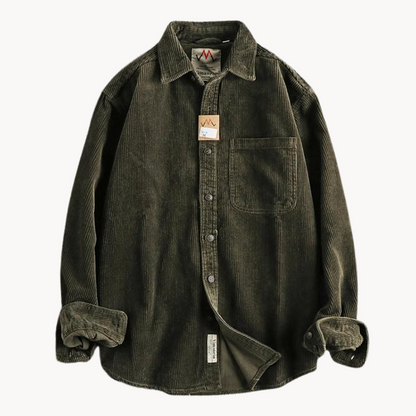 Camisa Casual Abotonada de Hombre | Con Bolsillo
