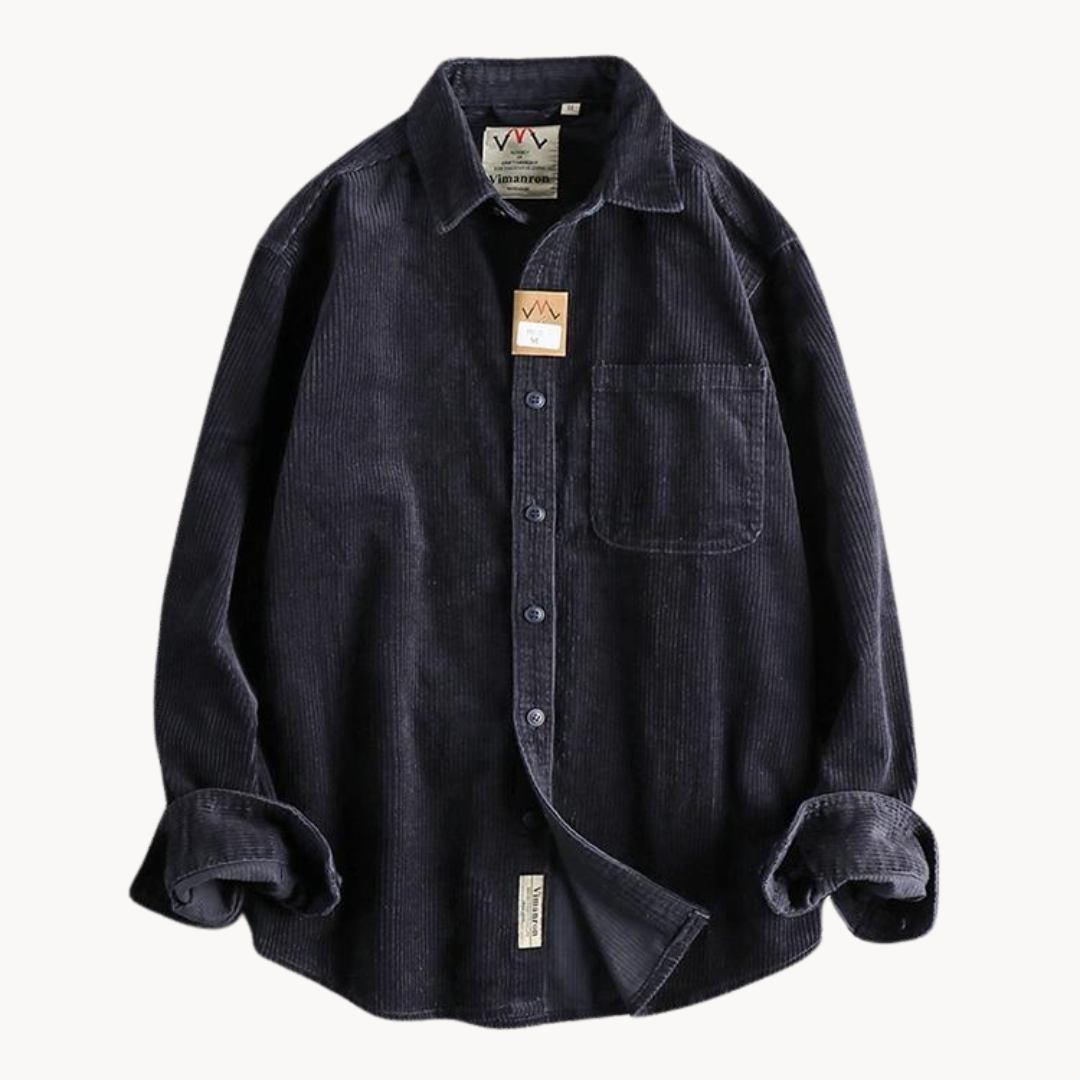 Camisa Casual Abotonada de Hombre | Con Bolsillo