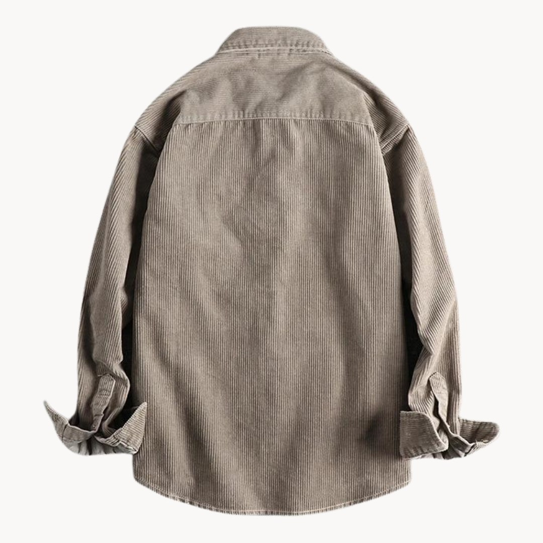 Camisa Casual Abotonada de Hombre | Con Bolsillo