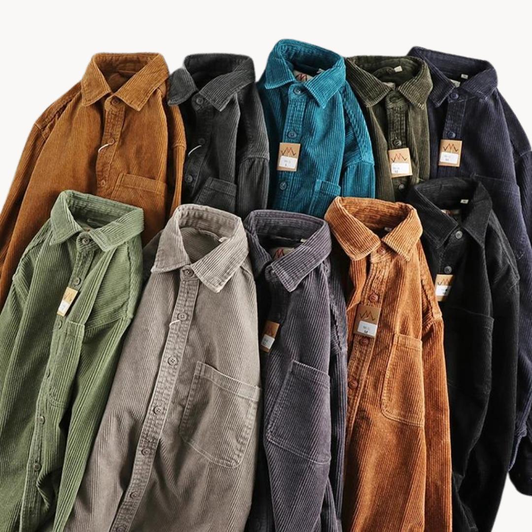 Camisa Casual Abotonada de Hombre | Con Bolsillo