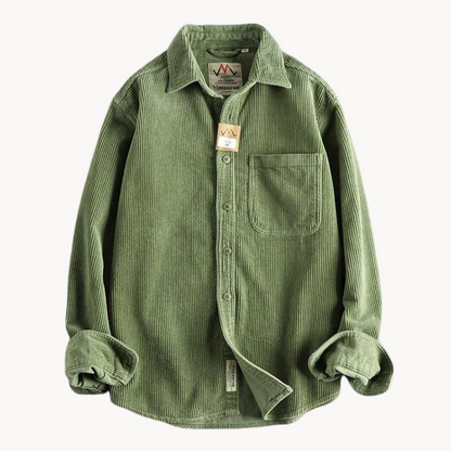 Camisa Casual Abotonada de Hombre | Con Bolsillo