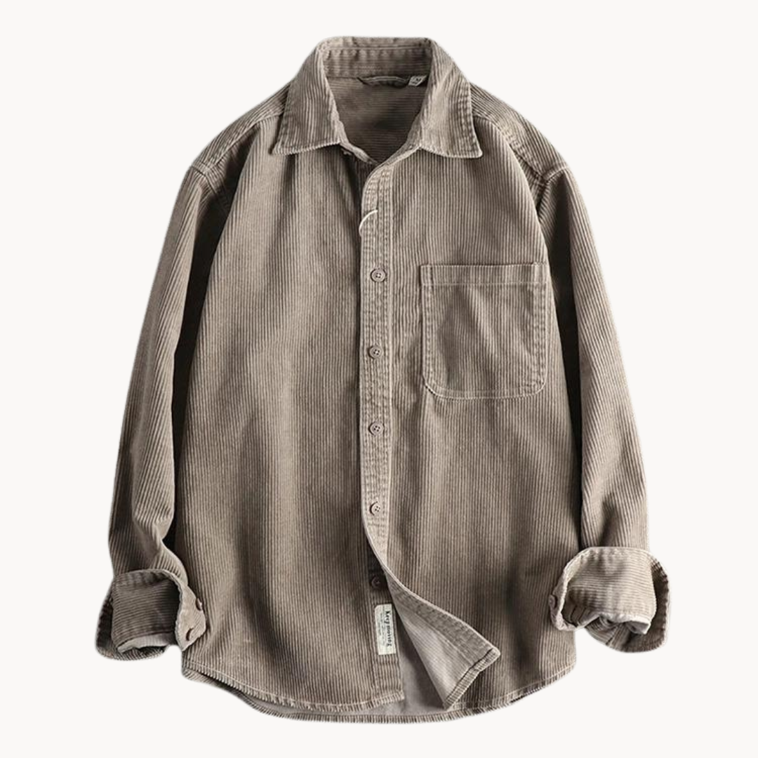 Camisa Casual Abotonada de Hombre | Con Bolsillo
