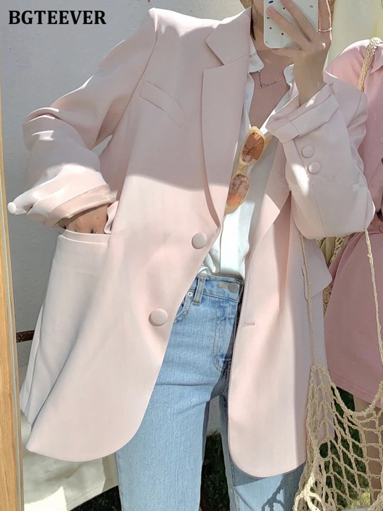 Blazer Mujer Oversize | Corte Relajado