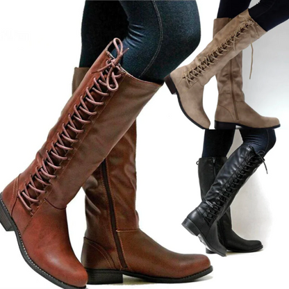 Botas Altas de Mujer | Cordones