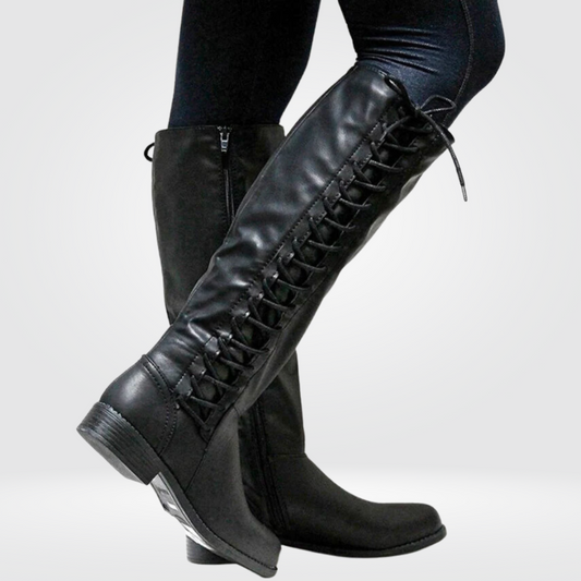 Botas Altas de Mujer | Cordones