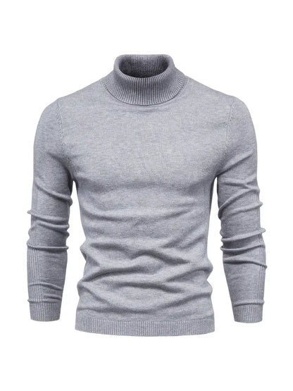 Suéter de Cuello Alto para Hombre | Corte Slim