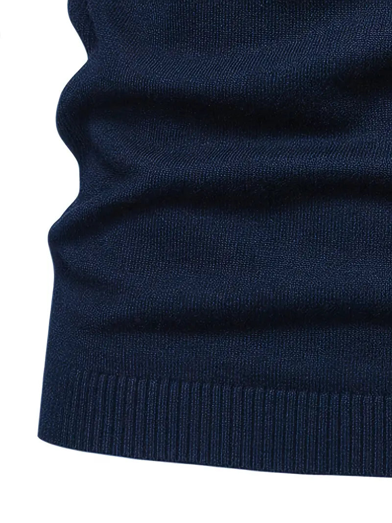 Suéter de Cuello Alto para Hombre | Corte Slim
