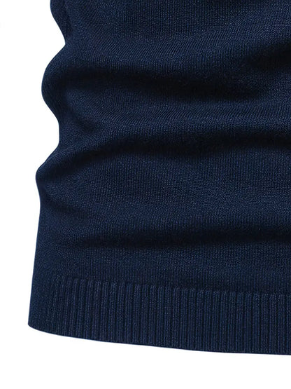 Suéter de Cuello Alto para Hombre | Corte Slim