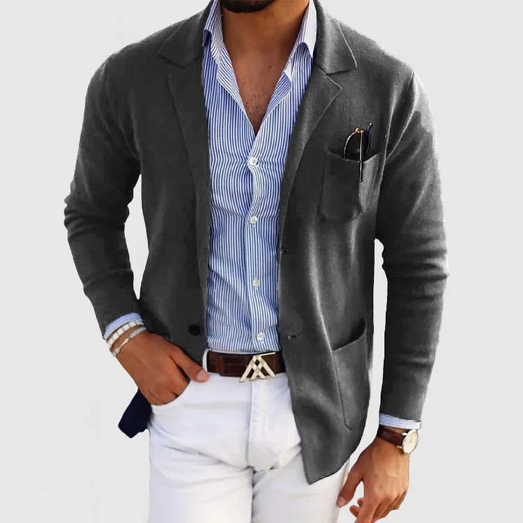 Blazer de Punto de Hombre | Estilo Casual