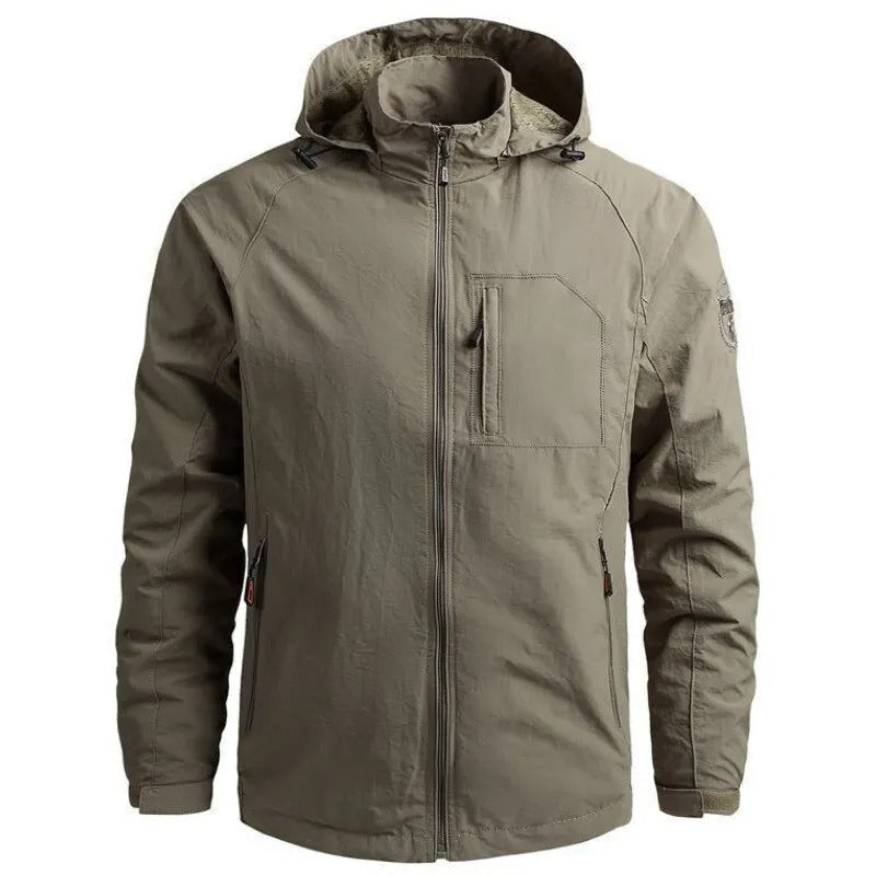 Chaqueta Cargo de Hombre | Cierre con Cremallera