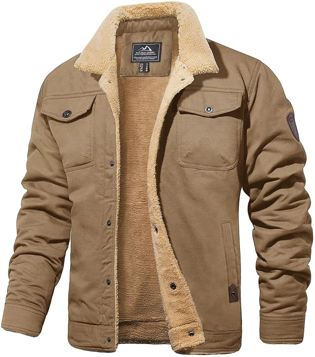 Chaqueta de Invierno de Hombre | Forro Polar