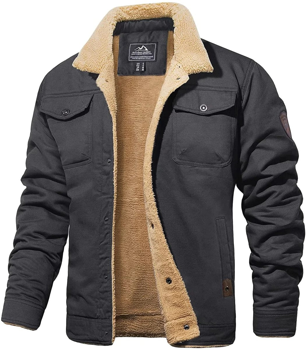 Chaqueta de Invierno de Hombre | Forro Polar