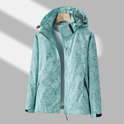 Chaqueta Técnica con Capucha de Hombre | Estampado