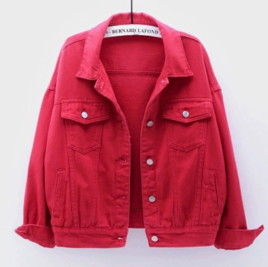 Chaqueta Casual de Mujer | Botonadura Frontal
