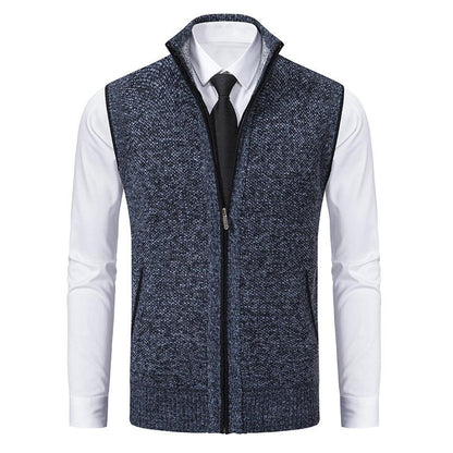 Chaleco de Punto Formal de Hombre | Cremallera