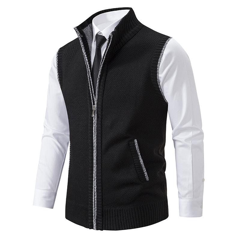 Chaleco de Punto Formal de Hombre | Cremallera