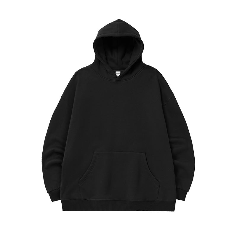 Klassiske Minimalistiske Premium Fleece Hættetrøjer Unisex Varm Velvet Termisk Beklædning til alle årstider - Kim Mode KBH