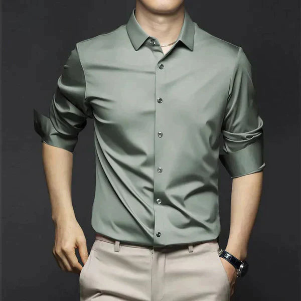 Camisa de Vestir Abotonada de Hombre | Formal