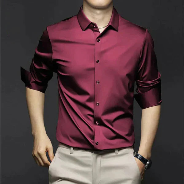 Camisa de Vestir Abotonada de Hombre | Formal