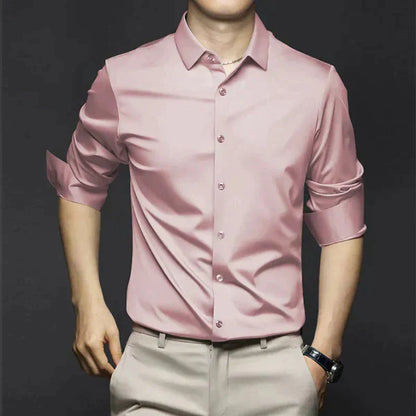 Camisa de Vestir Abotonada de Hombre | Formal