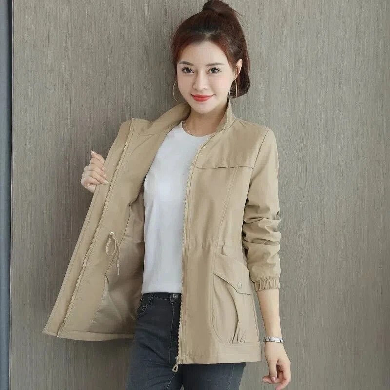 Chaqueta de Mujer de Primavera | Cintura Ajustable