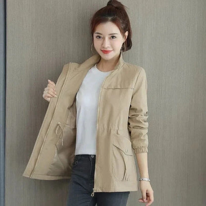 Chaqueta de Mujer de Primavera | Cintura Ajustable
