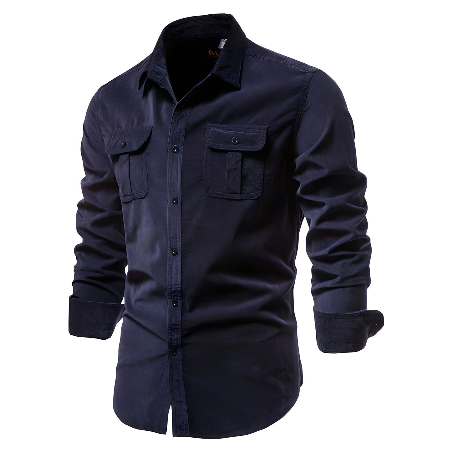 Camisa Casual de Hombre | Bolsillos en el Pecho