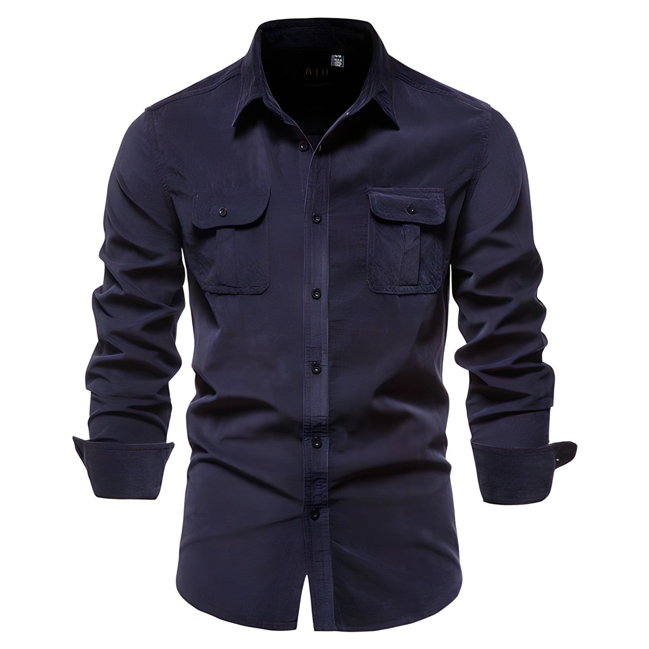 Camisa Casual de Hombre | Bolsillos en el Pecho