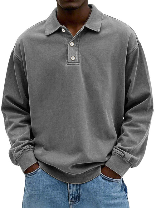 Camisa de Hombre de Manga Larga | Estilo Polo