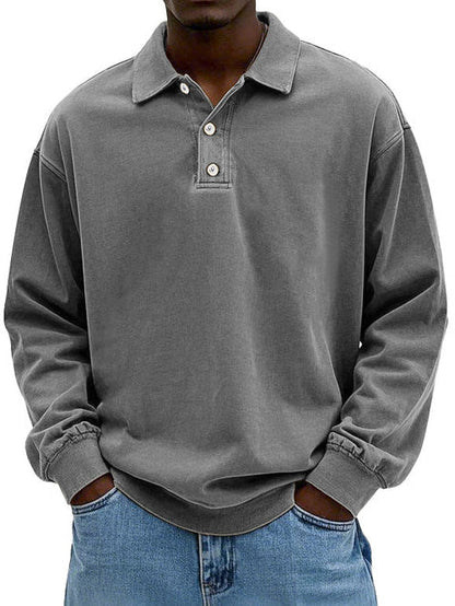 Camisa de Hombre de Manga Larga | Estilo Polo