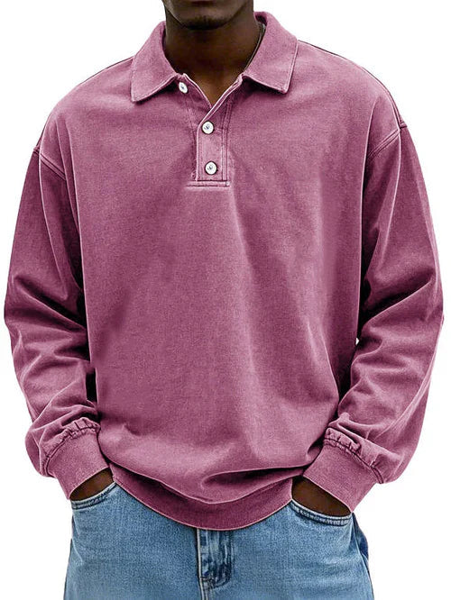 Camisa de Hombre de Manga Larga | Estilo Polo