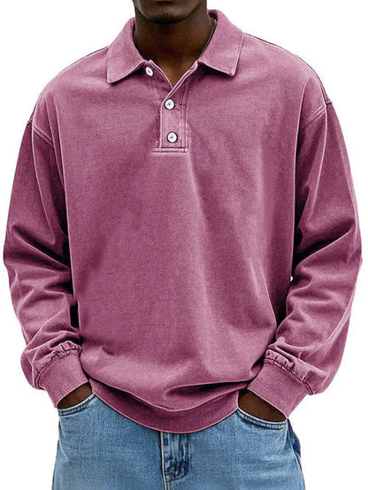 Camisa de Hombre de Manga Larga | Estilo Polo
