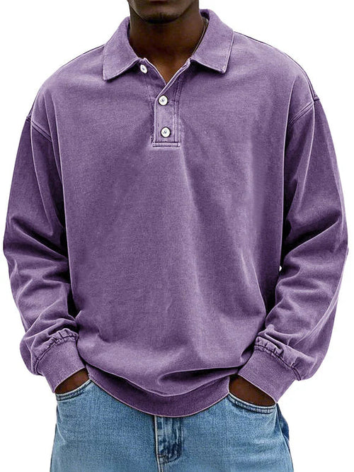 Camisa de Hombre de Manga Larga | Estilo Polo