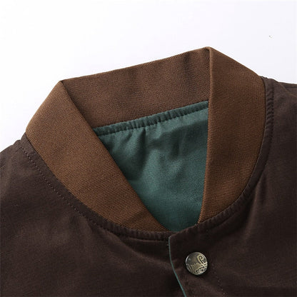 Chaqueta Bomber de Hombre | Cierre con Botones