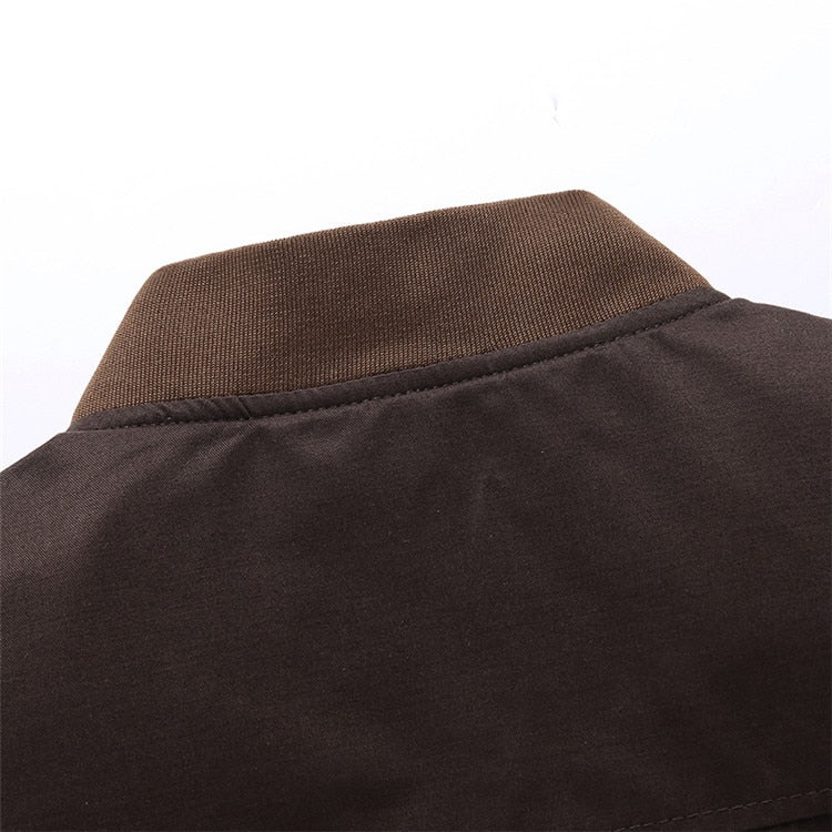 Chaqueta Bomber de Hombre | Cierre con Botones
