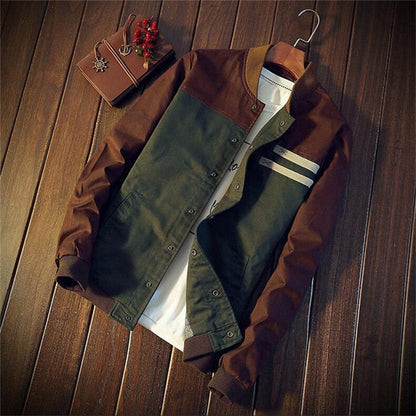 Chaqueta Bomber de Hombre | Cierre con Botones