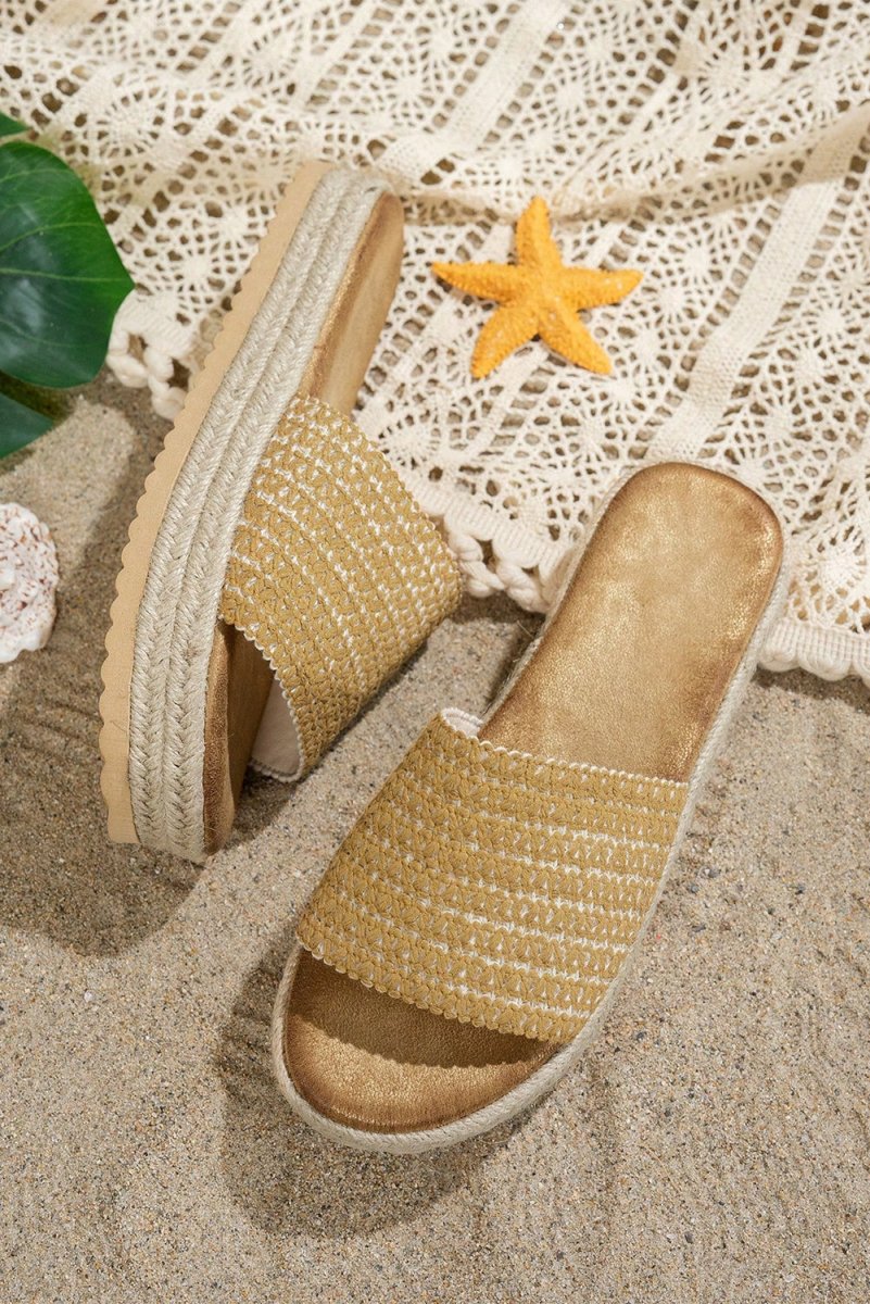 Sandalias Mujer Cómodas Abiertas para Casa y Exterior - Carmen Modas - Slides Shoes + Flip Flops