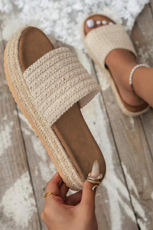 Sandalias Mujer Cómodas Abiertas para Casa y Exterior - Carmen Modas - Slides Shoes + Flip Flops
