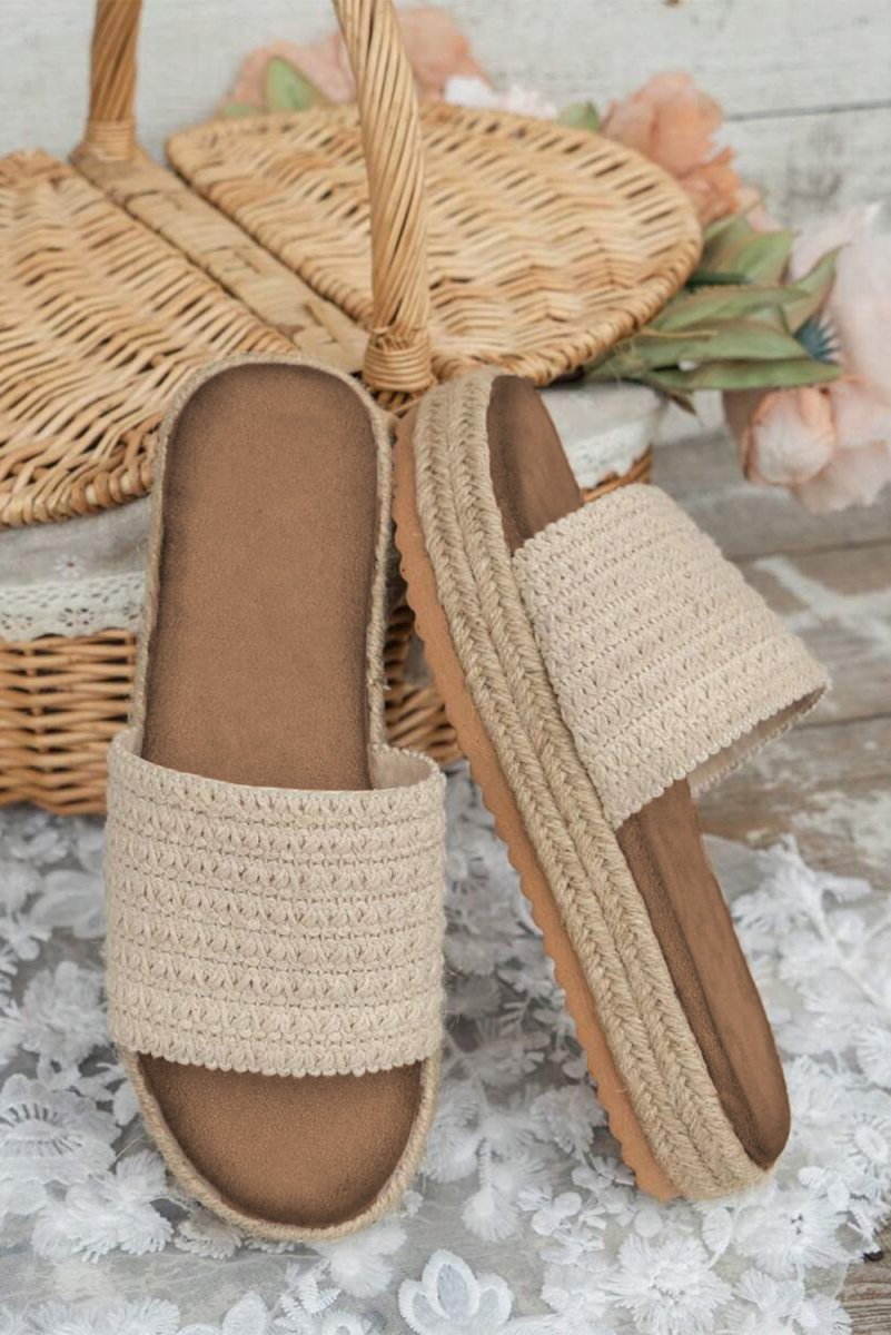 Sandalias Mujer Cómodas Abiertas para Casa y Exterior - Carmen Modas - Slides Shoes + Flip Flops