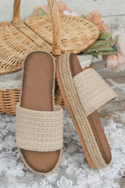 Sandalias Mujer Cómodas Abiertas para Casa y Exterior - Carmen Modas - Slides Shoes + Flip Flops