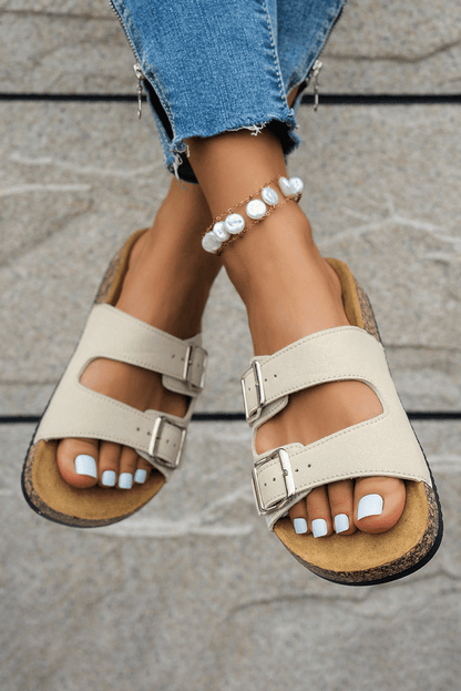 Sandalias Mujer con Hebillas para Casa y Relax - Carmen Modas - Slides Shoes + Flip Flops