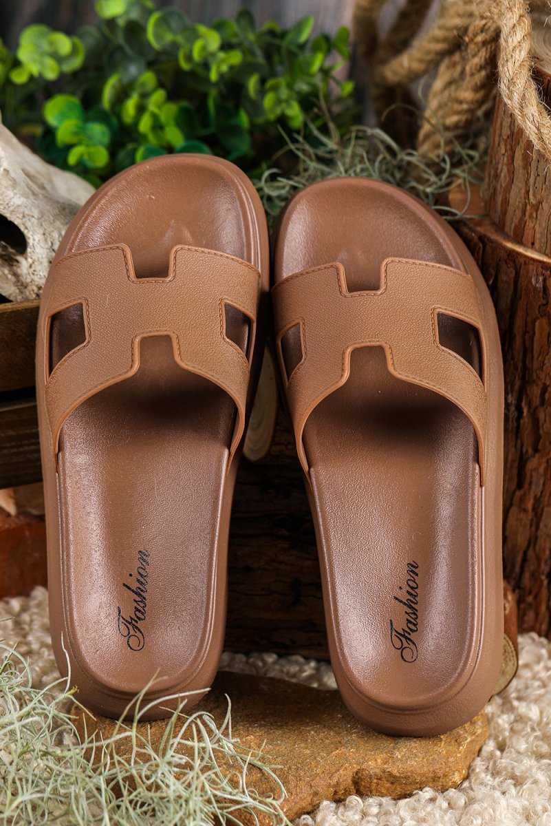 Sandalias plataforma diseño calado abiertas para verano - Carmen Modas - Sandals