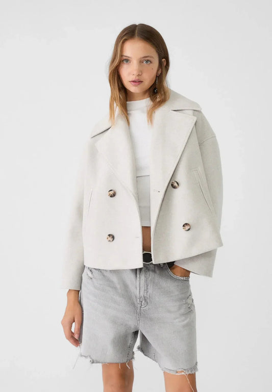 Blazer de mujer cruzado | Solapa ancha