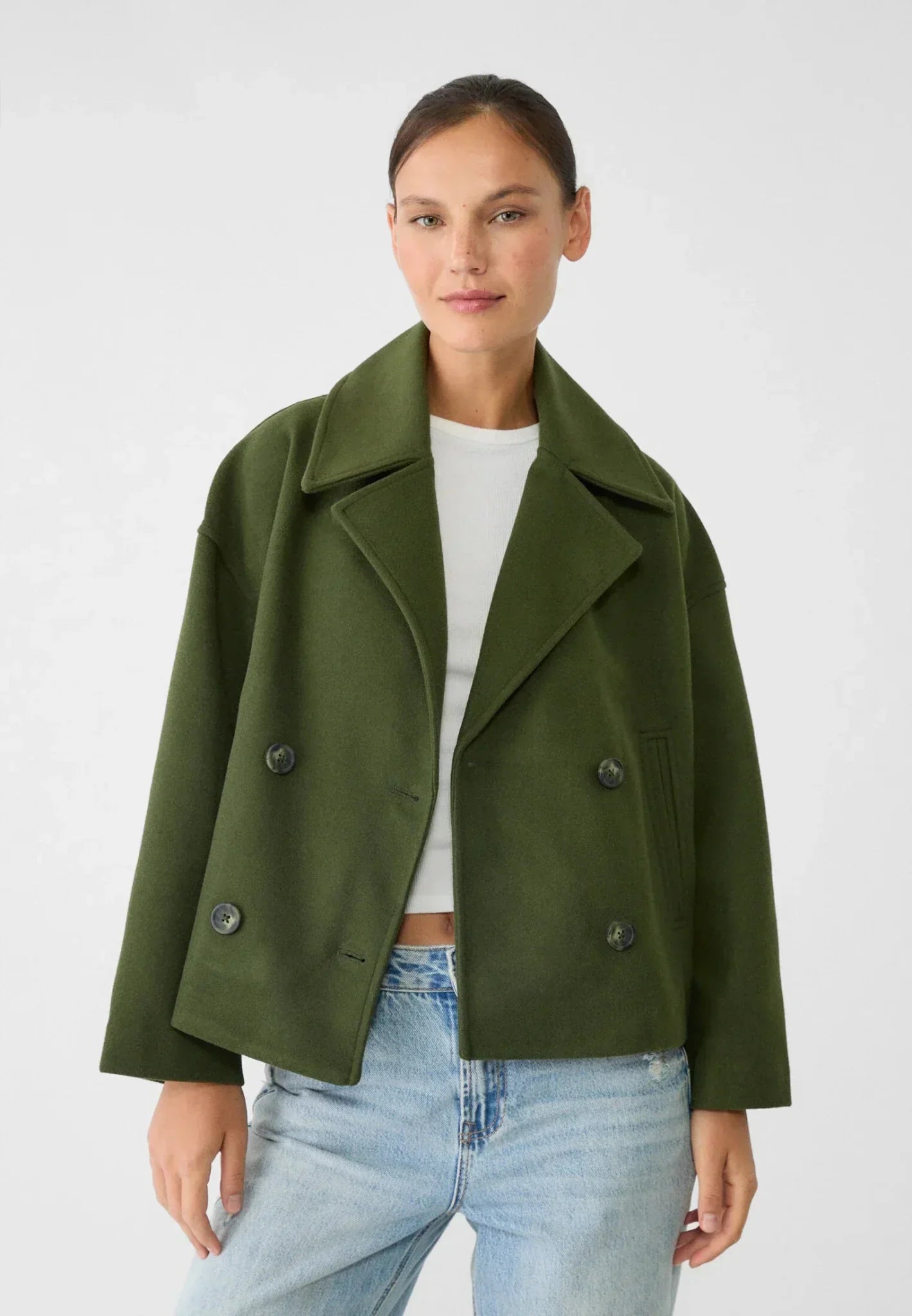 Blazer de mujer cruzado | Solapa ancha