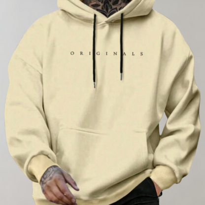 Sudadera con Capucha Estampada de Hombre | Casual